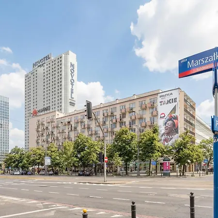 Marszalkowska Stylish With Balcony Center By Renters Lägenhet *